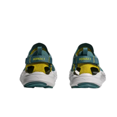 Hoka Men's Hopara 2 Hiking Shoe & Water Sandal Druzy/Mountain Fog Back