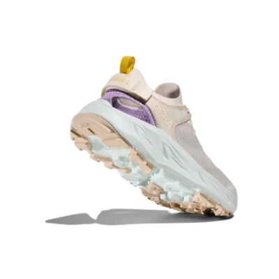 Hoka Women's Hopara 2 Hiking Shoe & Water Sandal Alabaster/Snow Melt Action