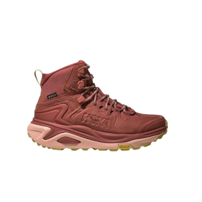 Hoka Women's Kaha 2 Gore-Tex Waterproof Hiking Boot Rouge Rose Latte