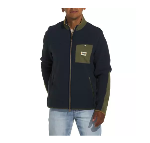 Howler Brothers Men's Chisos Fleece Jacket Closeout Station Blue