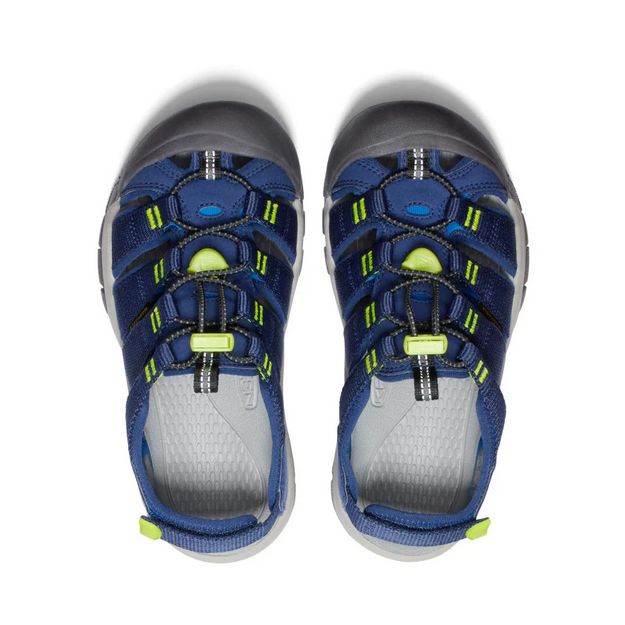 Keen Big Kid's Newport Boundless Sandal Naval Academy/Evening Primrose Top