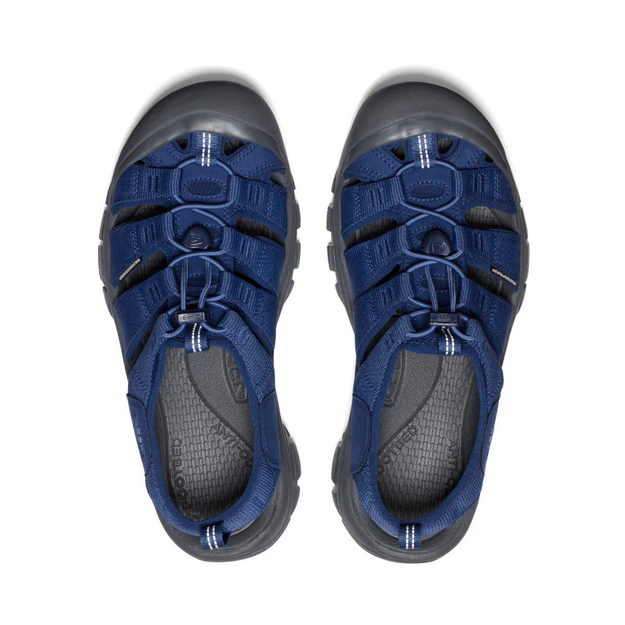 Keen Men's Newport H2 Sandal Triple Naval Academy Top
