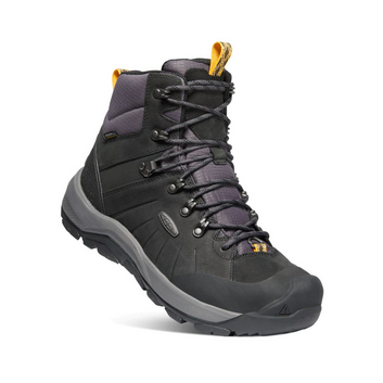 Keen Men's Revel IV Mid Polar Waterproof Winter Boot Black/Magnet