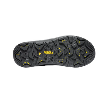 Keen Men's Revel IV Mid Polar Waterproof Winter Boot Black/Magnet Ice Grip Sole