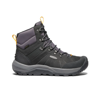 Keen Men's Revel IV Mid Polar Waterproof Winter Boot Black/Magnet Side