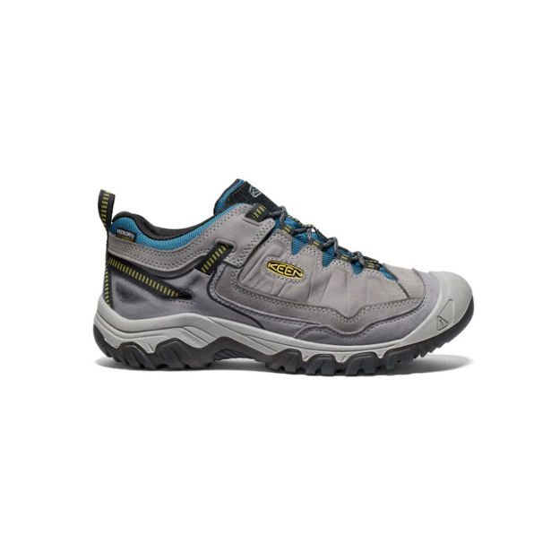 Keen Men's Targhee IV Low Waterproof Hiking Shoe Steel Grey/Antique Moss