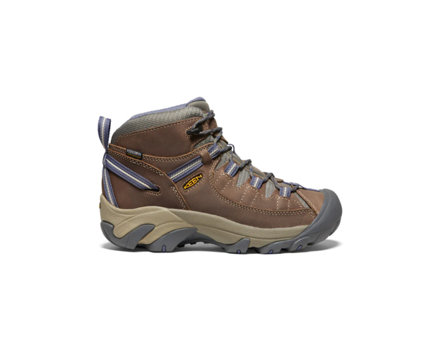 Keen Women's Targhee II Mid Waterproof Hiking Boot Goat/Crown Blue