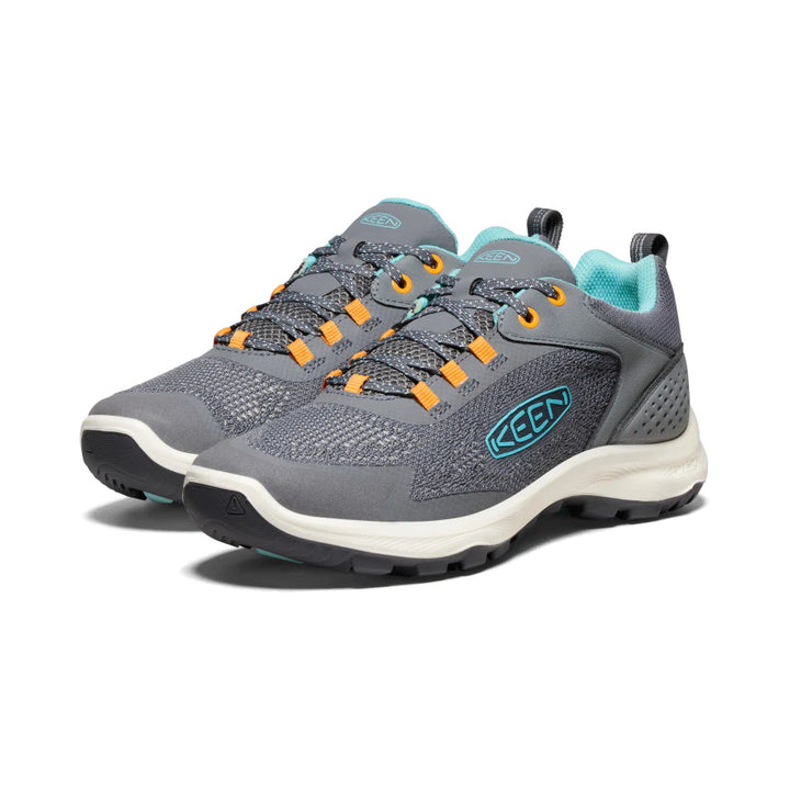 Keen Women's Terradora Speed Waterproof Hiking Shoe Steel Grey Dual