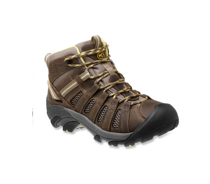 Keen Women's Voyageur Mid Hiking Boot Brindle/Custard