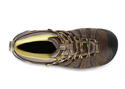 Keen Women's Voyageur Mid Hiking Boot Brindle/Custard Top