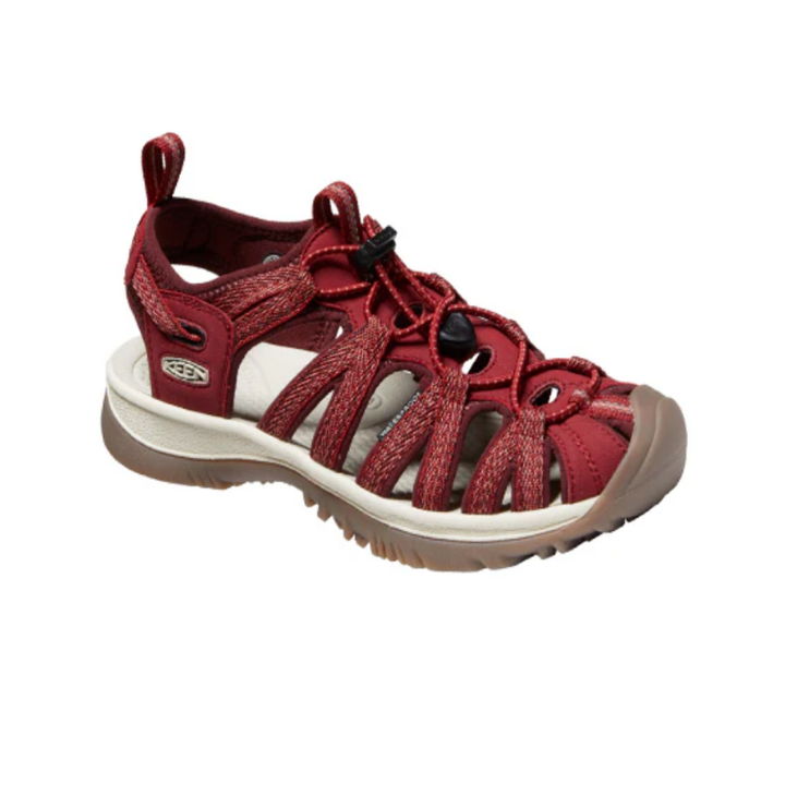 Keen Women's Whisper Sandal Red Dahlia