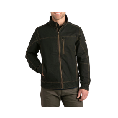 Kuhl Men's Burr Cotton Canvas Jacket Espresso