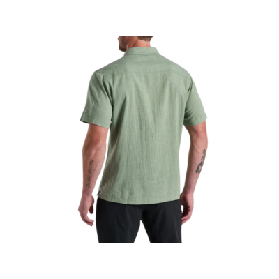 Kuhl Men's Getaway Short Sleeve Shirt Citrus Green 2