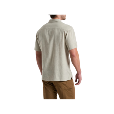 Kuhl Men's Getaway Short Sleeve Shirt Natural 1