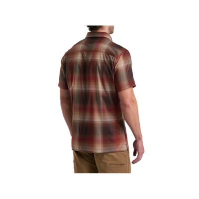 Kuhl Men's Response Short Sleeve Shirt Red Clay 2