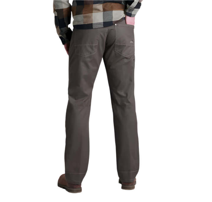 Kuhl Men's Rydr Cotton Canvas Hiking Pants Forged Iron