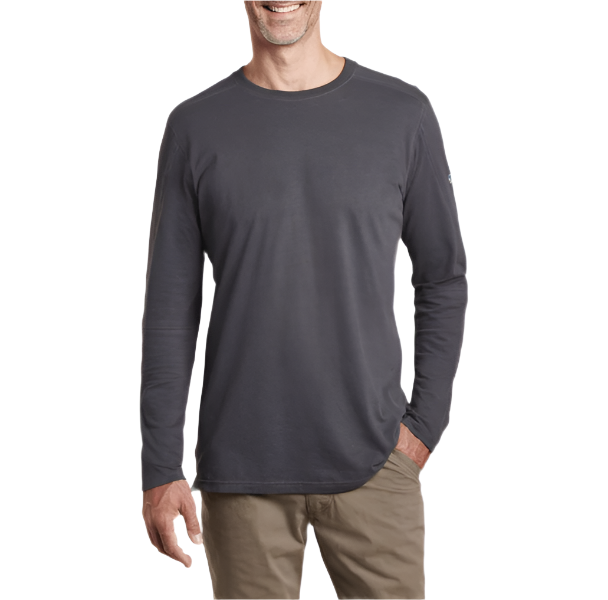 Kuhl Men's Bravado Long Sleeve Shirt Carbon