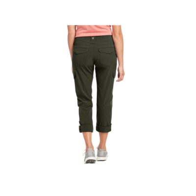 Kuhl Women's Freeflex Roll Up Pant Dark Moss 2