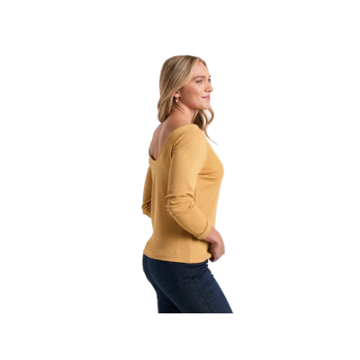 Kuhl Women's Remi Long Sleeve Shirt Honey 2