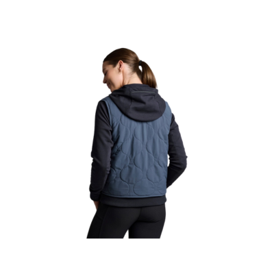 Kuhl Women's Scout Quilted Vest Metal Blue 2