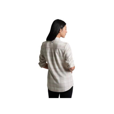 Kuhl Women's Whispr Flannel Shirt Vanilla 2
