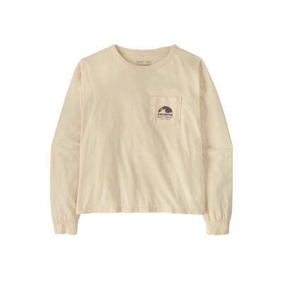 L/S Applied Imagination Easy Cut Organic Pocket T-Shirt  Undyed Natural