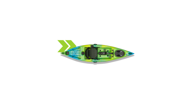 LiquidLogic Manta Ray Propel Sit On Top Kayak Sublime 2