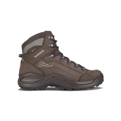 Lowa Men's Renegade EVO Gore-Tex Waterproof Mid Hiking Boots Espresso/Seaweed