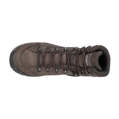 Lowa Men's Renegade EVO Gore-Tex Waterproof Mid Hiking Boots Espresso/Seaweed Top