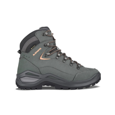 Lowa Women's Renegade EVO Gore-Tex Waterproof Mid Hiking Boots Graphite/Apricot