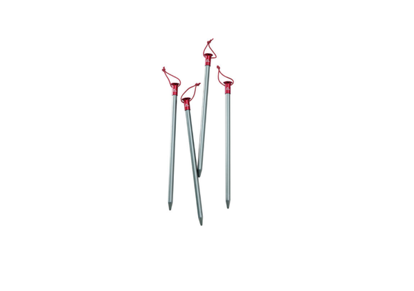 MSR Core Tent Stakes Kit inch 4 Stakes Closeout