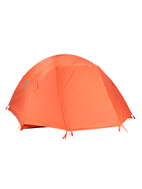 Marmot Catalyst 2 Person Tent Red Sun/Cascade Blue with Rain Fly