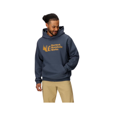 Marmot Men's Marmot Mountain Works Hoody Thunderhead