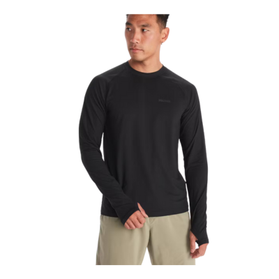 Marmot Men's Windridge Long Sleeve UPF 50 Shirt Black