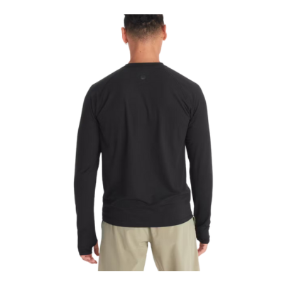 Marmot Men's Windridge Long Sleeve UPF 50 Shirt Black Back