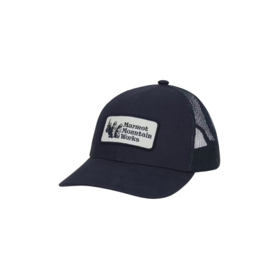 Marmot Retro Trucker Hat Black Thunderhead