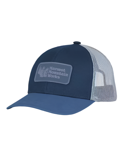 Marmot Retro Trucker Hat Twilight Blue Vetiver