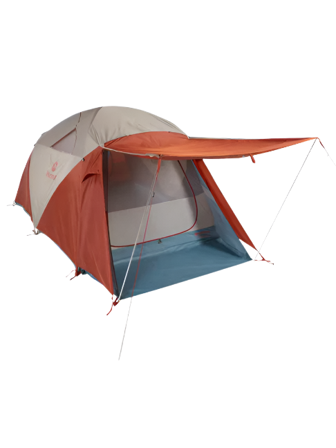 Marmot Torreya 4 Person Tent Picante/Cascade Blue