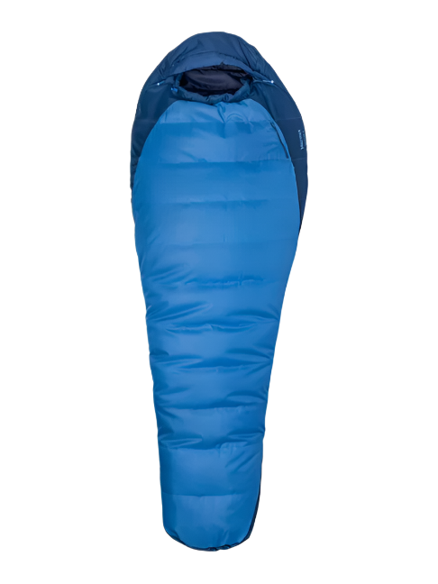 Marmot Trestles 15 Sleeping Bag Regular Left Zip Cobalt Blue/Blue Night