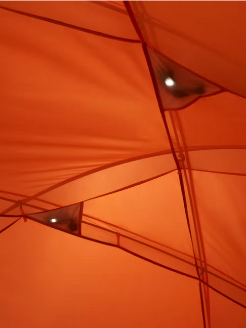 Marmot Tungsten 4 Person 3 Season Backpacking Tent Solar/Red Sun 