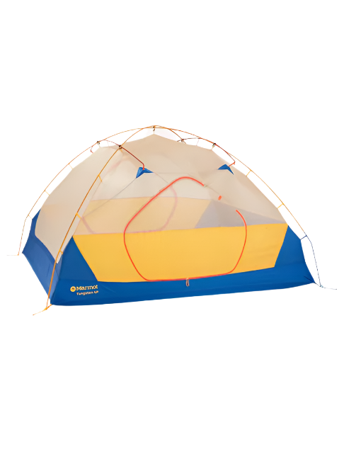 Marmot Tungsten 4 Person Camping Tent Solar/Red Sun 