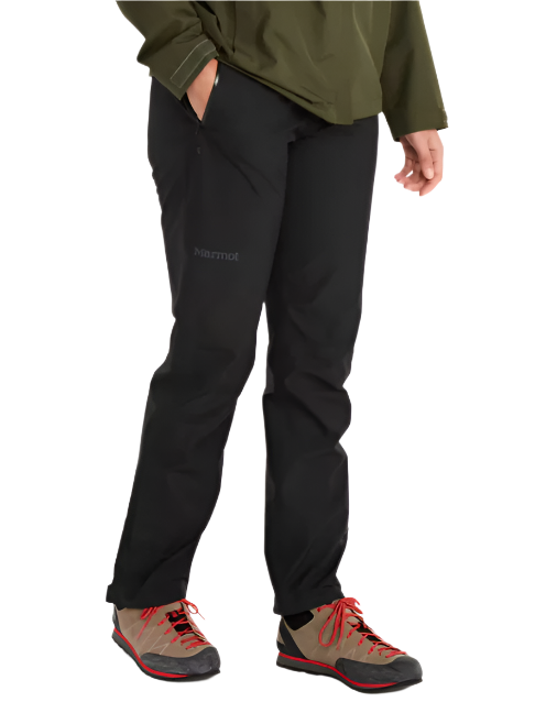 Marmot Women's Minimalist Gore-Tex Waterproof Rain Pants Black