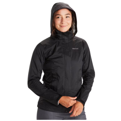 Marmot Women's PreCip Eco Waterproof Rain Jacket Black