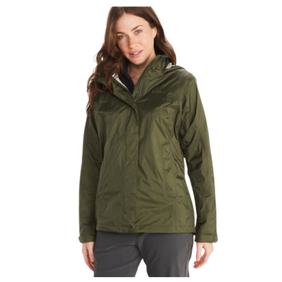 Marmot Women's PreCip Eco Waterproof Rain Jacket Nori 