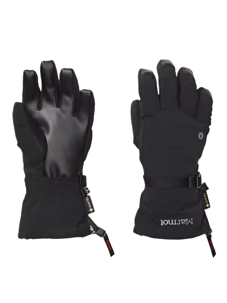 Marmot Women's Snoasis Gore-Tex Wateproof Winter Sports Glove Black