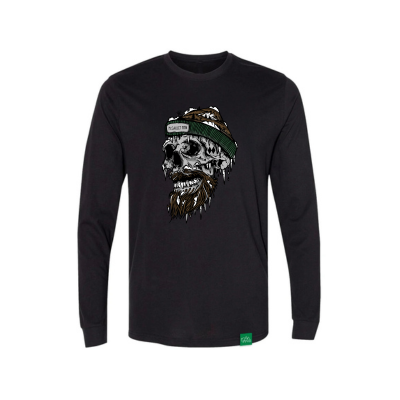 Men's Ski or Die McCauley Mtn Long Sleeve Tee Black