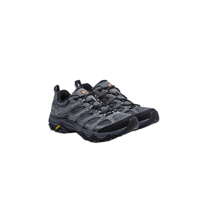 Merrell Men's Moab 3 Low Gore-Tex Hiking Shoes Wide Width  Granite