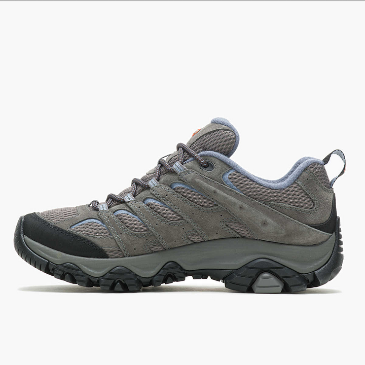 Merrell Women's Moab 3 Waterproof Durable Low Hiking Shoe Granite