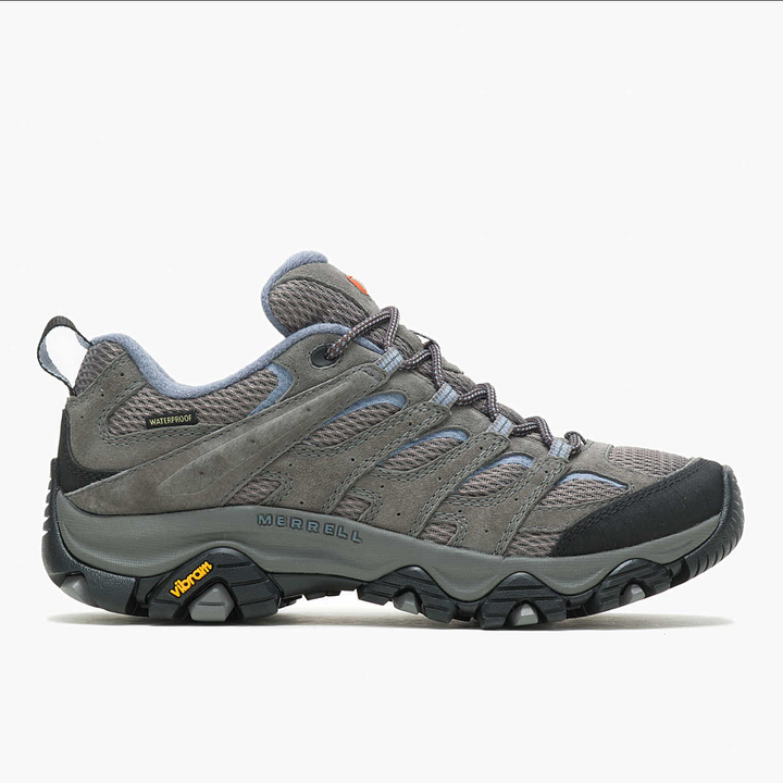 Merrell Women's Moab 3 Waterproof Lightweight Low Hiking Shoe Granite
