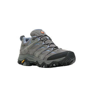 Merrell Women's Moab 3 Waterproof Low Hiking Shoe Granite Grey Wide Width